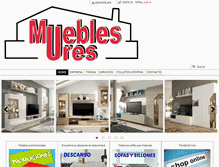 Tablet Screenshot of mueblesures.com